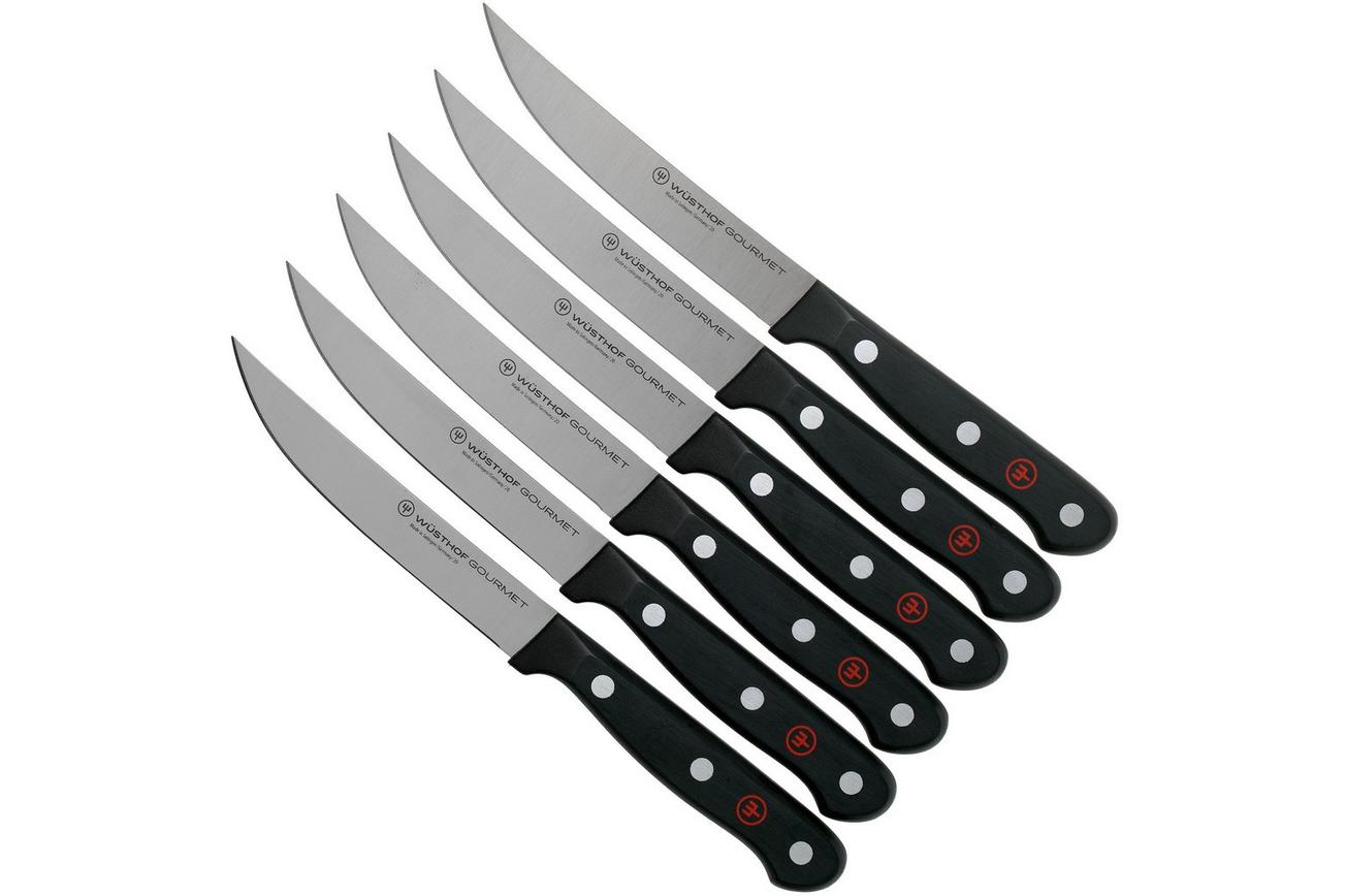 Wüsthof Gourmet 6-delige steakmesset, 1125060601