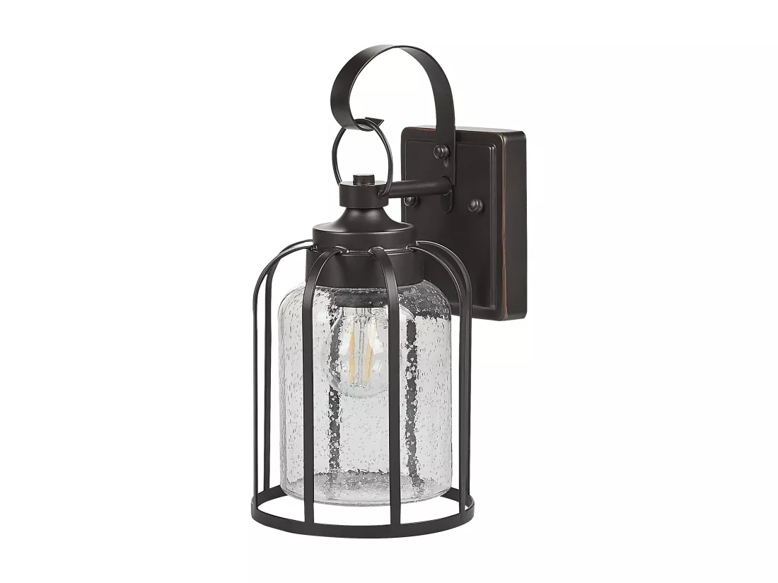 Lampe murale pour l'extérieur WOOLER Noir
