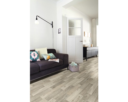 PVC Talia Fumed Eiken beige 200 cm breed (per meter verkocht)