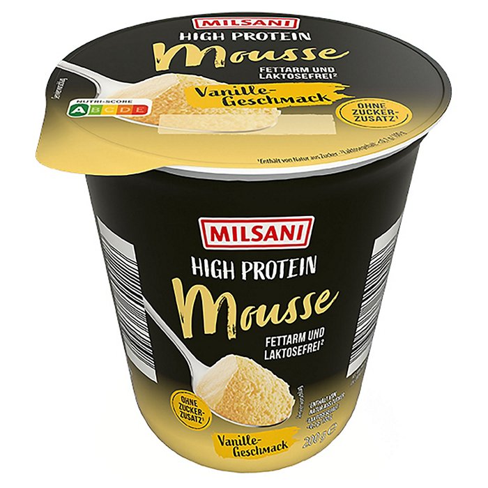 MILSANI High Protein Mousse 200 g, Vanille