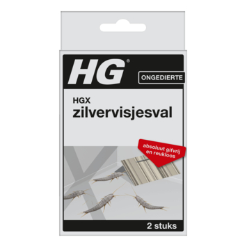 HGX zilvervisjesval 2 stuks