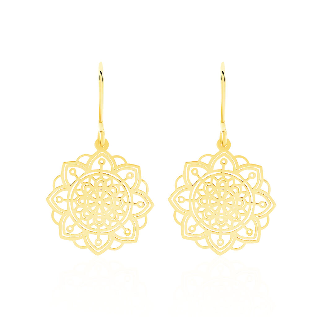 Boucles D'oreilles Pendantes Jovita Or Jaune