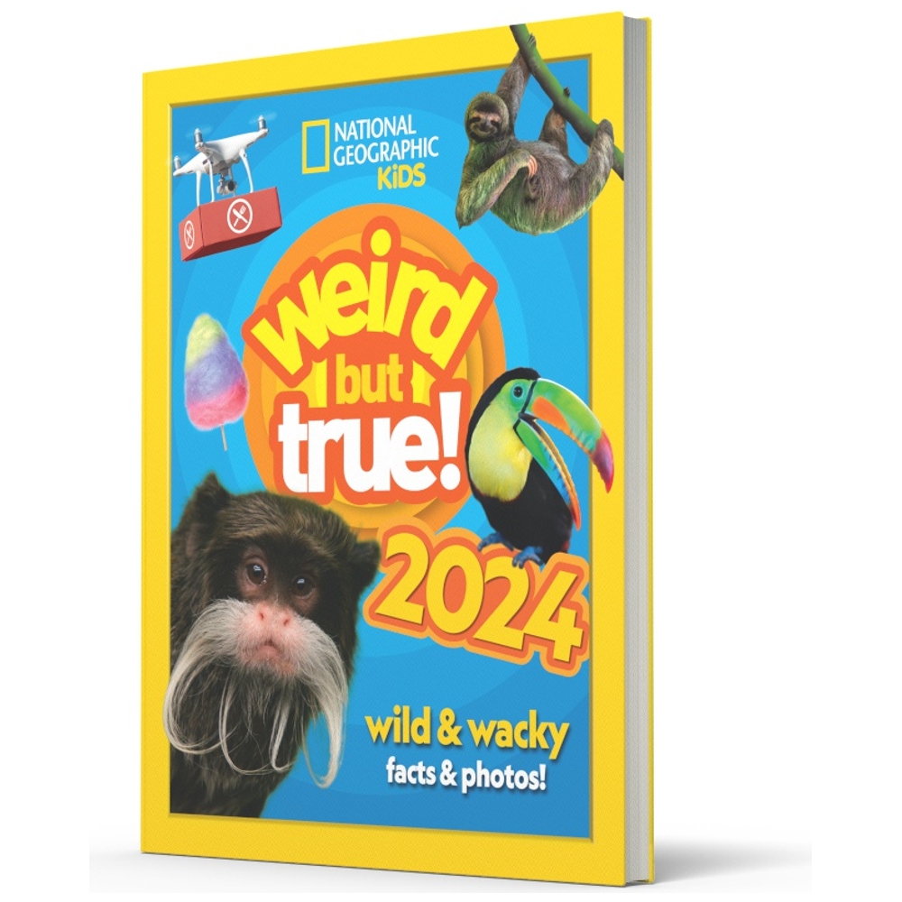 National Geographic Kids: Seltsam, aber wahr – Jahresband 2024 (gebunden)
