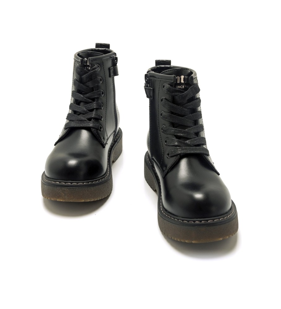 Botas Mustang Kids Martin pretas