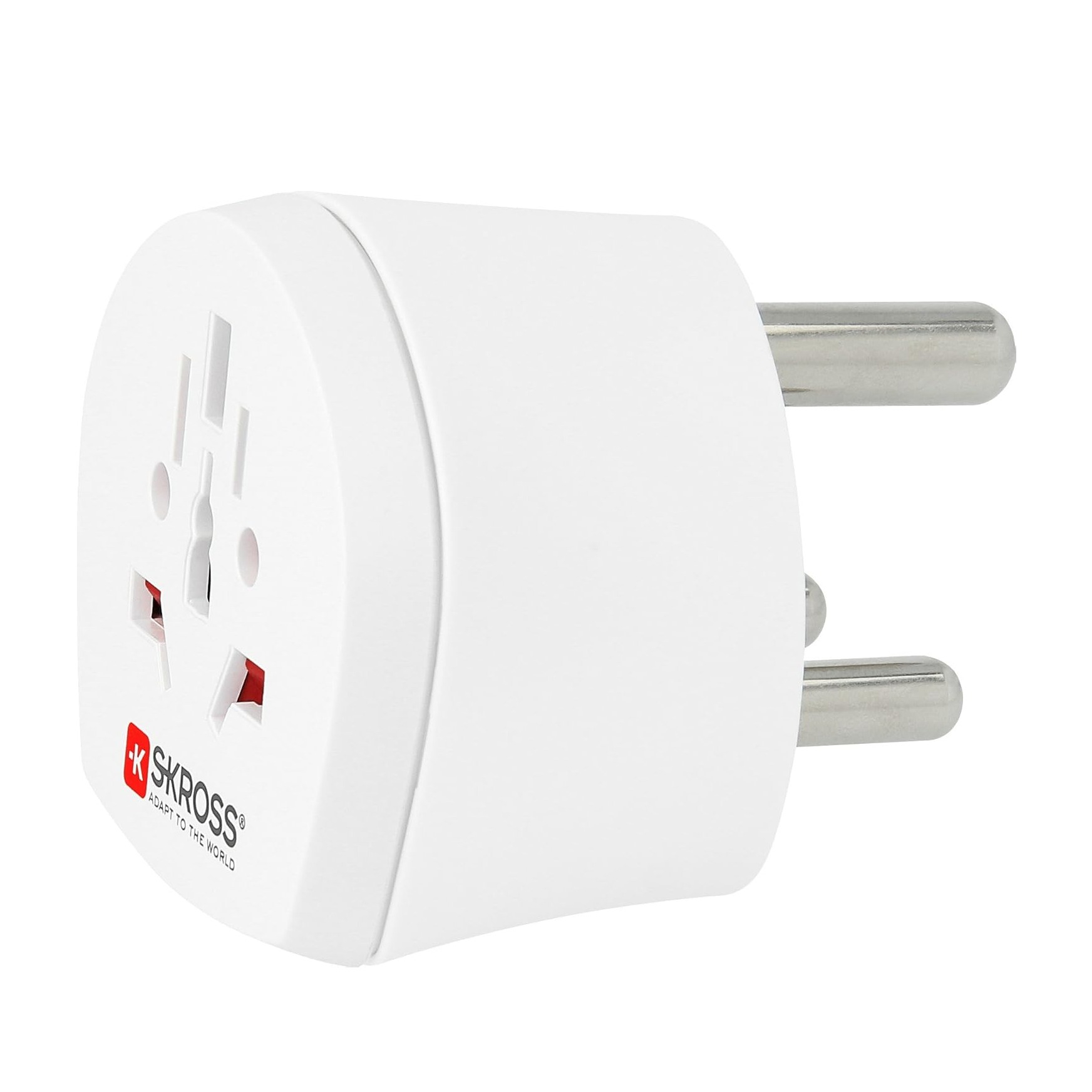 World to South Africa Reise Adapter Ladegerät Schweiz / Europa auf Südafrika (1.500224) - Weiss