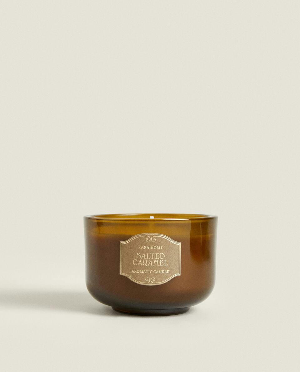 VELAS COM AROMA DE CARAMELO SALGADO