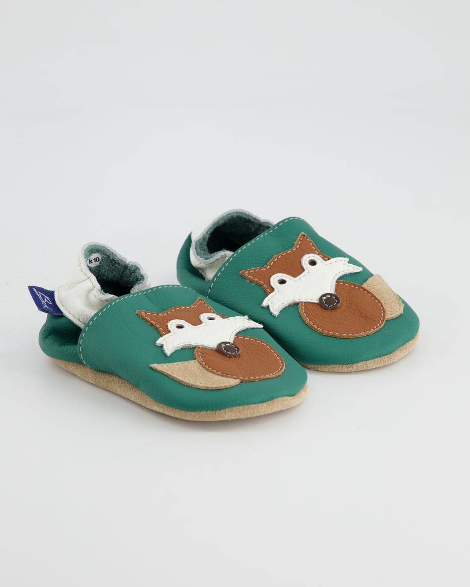 Beck 6003 Krabbelschuhe in Grün