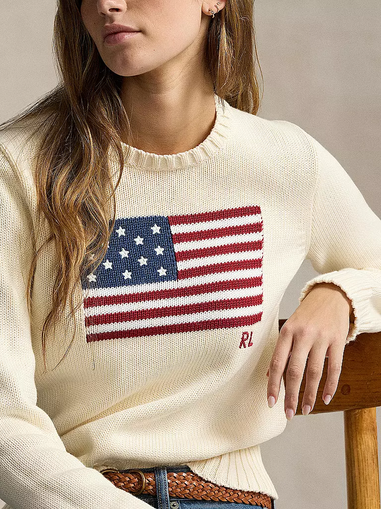 POLO RALPH LAUREN Pullover creme