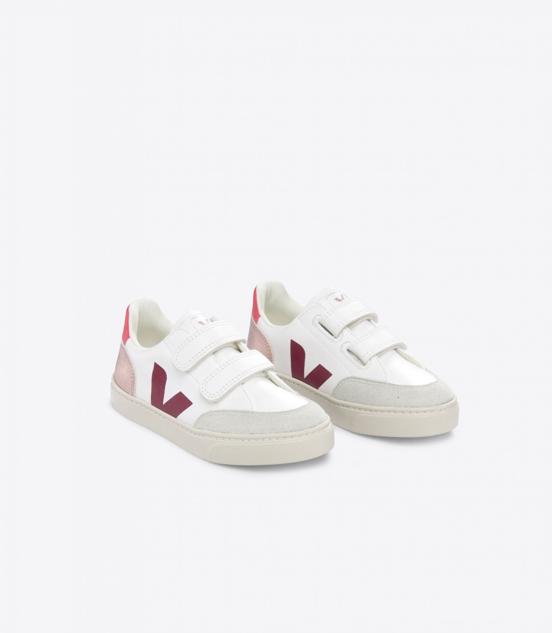 Baskets enfant VEJA V12 en cuir