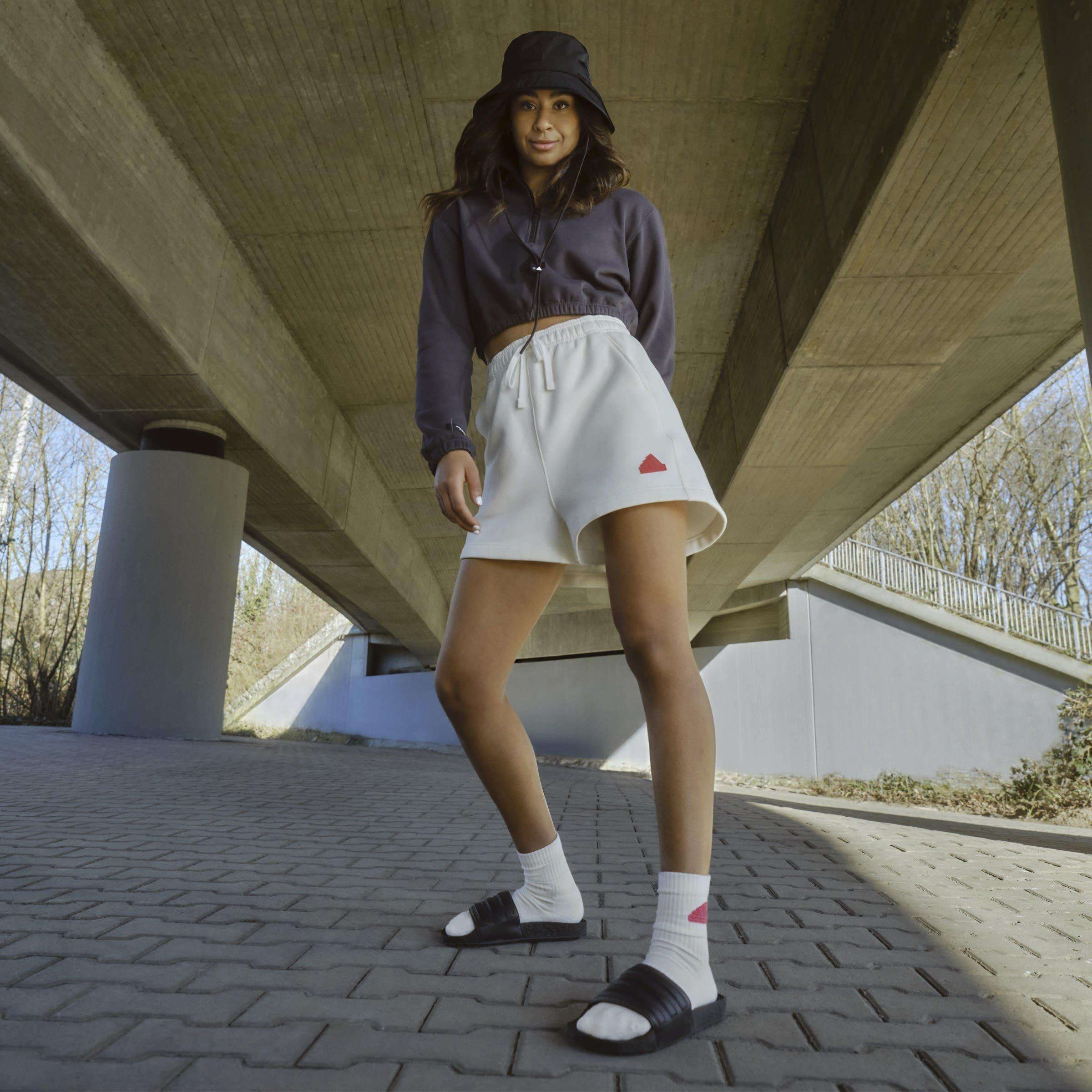 adidas Cropped Half Zip Sweater Womens