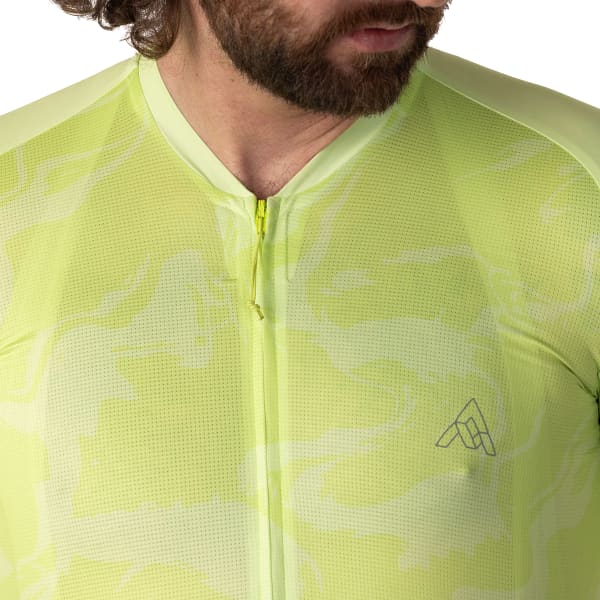Maillot vélo 7MESH PACE JERSEY SS MEN'S LIME SORBET