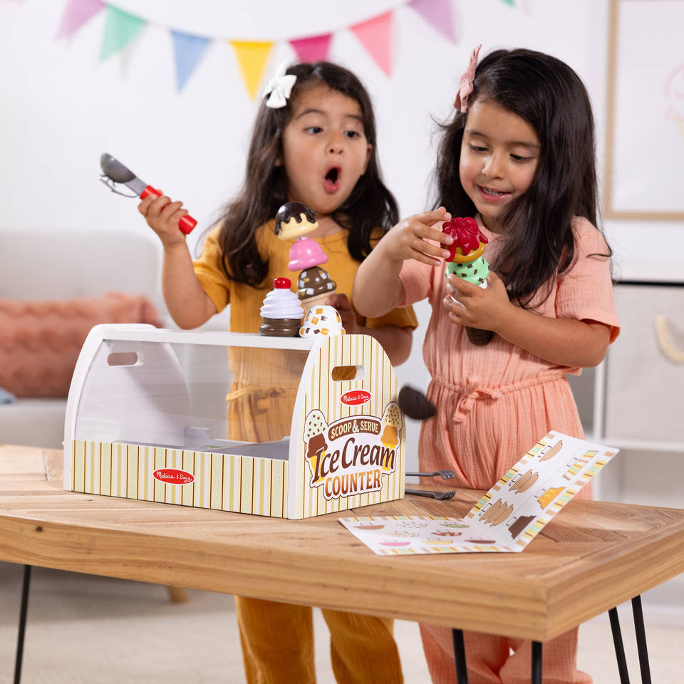 Melissa & Doug houten ijskraam