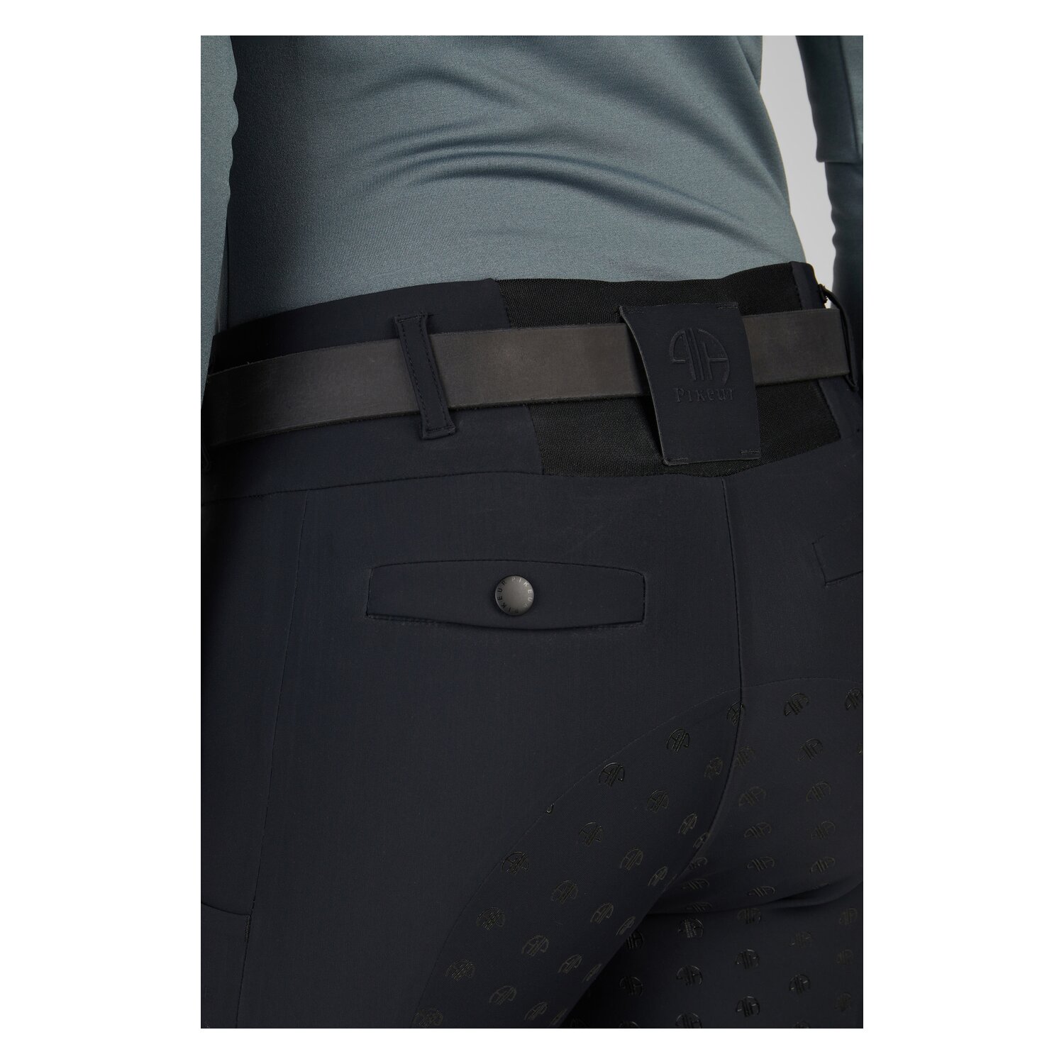 PIKEUR Athleisure Reithose Seamless-Tight Linnett - black