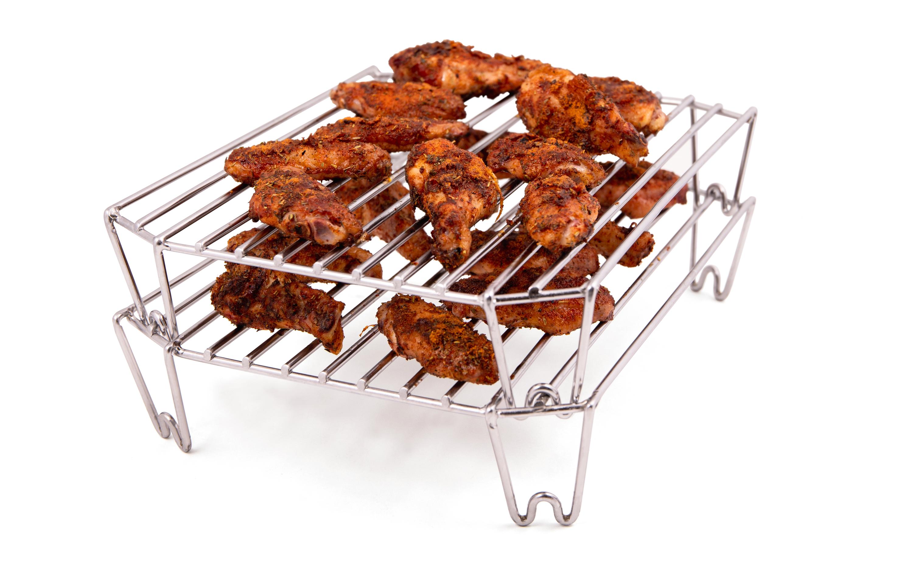 Grillrost Stack-A-Rack, 28.5 x 22.2 cm, SilberStapelrost