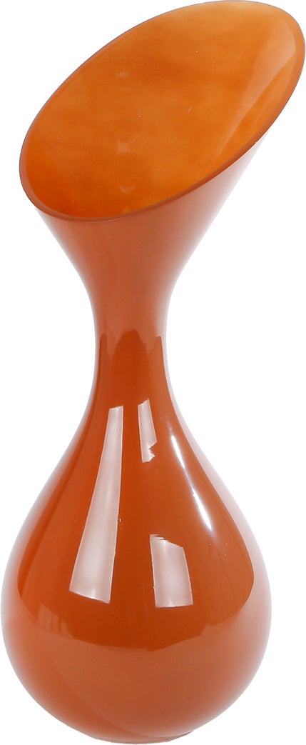 Vaas Lilli oranje D 16 H 43 cm