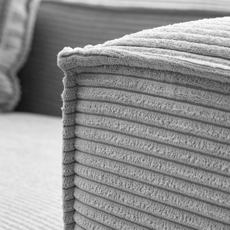 Kave Home Blok 3-zits bank green corduroy