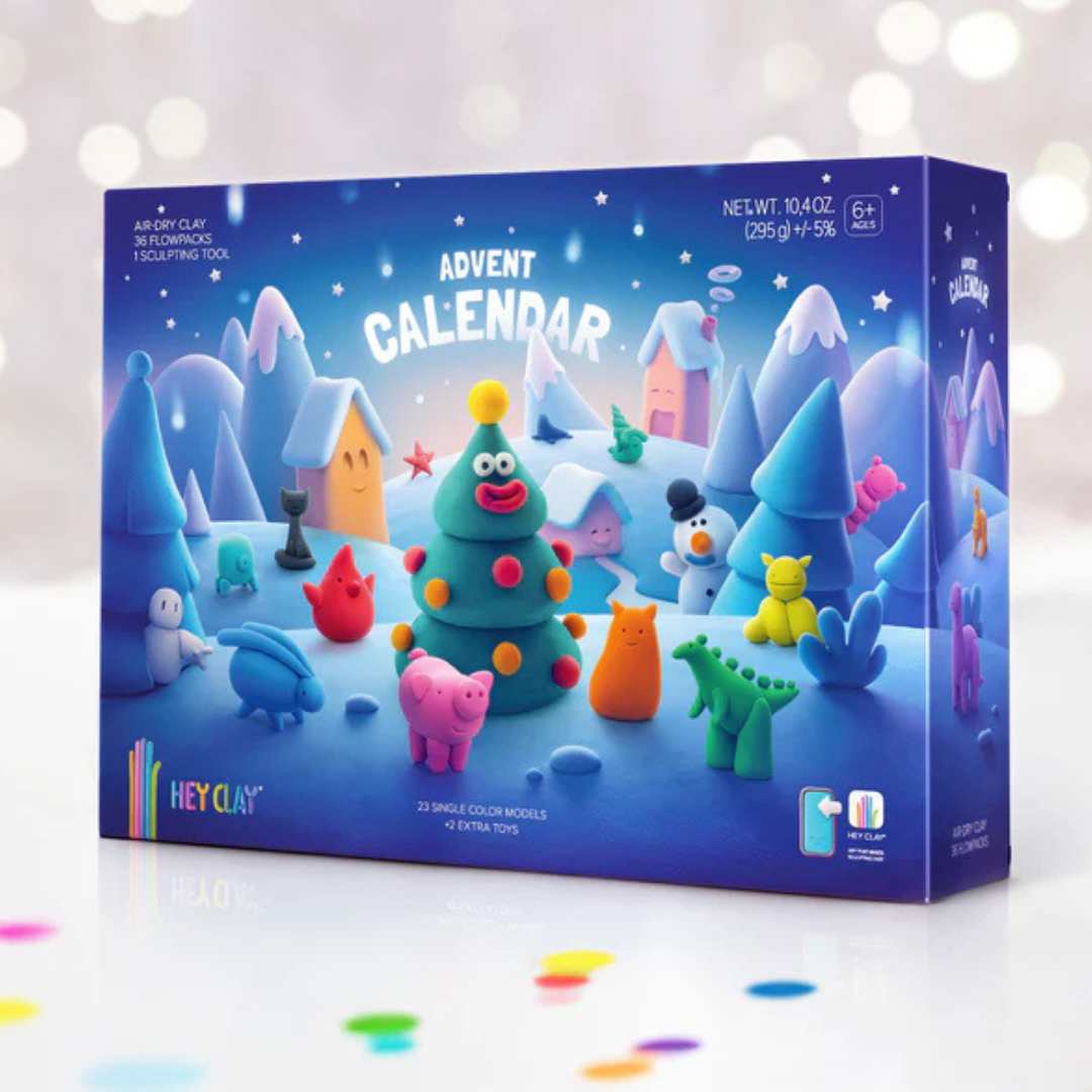 hey clay boetseerklei adventskalender