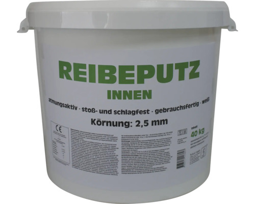Witte structuurpleister, 40 kg