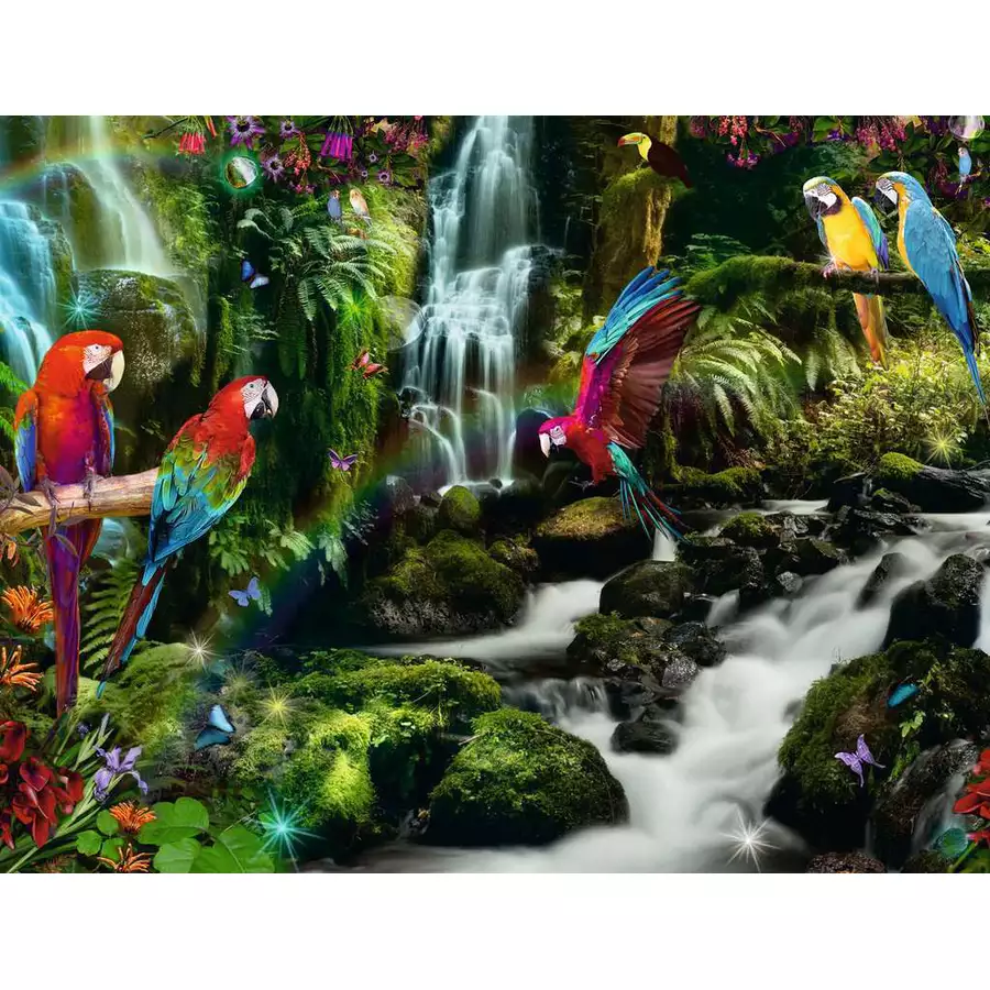 Ravensburger Bunte Papageien im Dschungel bunt