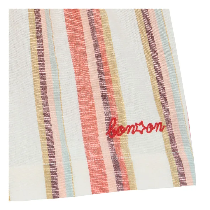 Bonton Short Rayé Ilovis | Rose