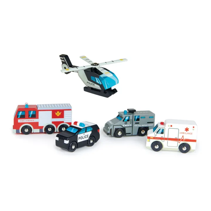 Tender Leaf Toys Véhicules d'urgence