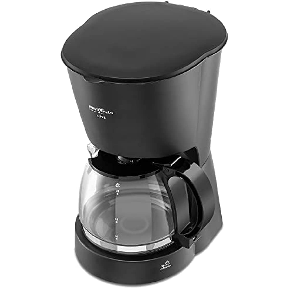 Cafeteira, CP28, 28 xicaras, Preto, 110V, Brit&acirc;nia