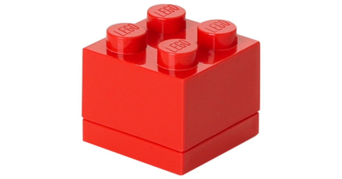 Room CopenhagenLEGO Mini Box Lunchbox 4 Rood opbergdoos  (Rood)