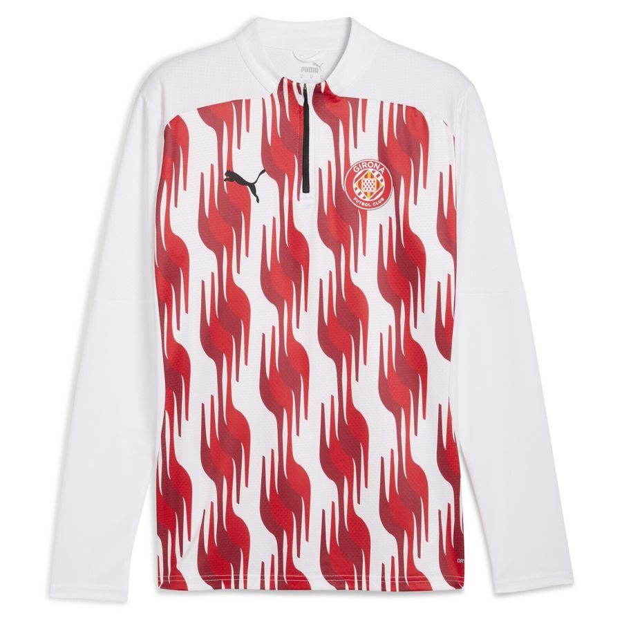 Puma Girona FC Pre-match Top mit viertellangem Reißverschluss