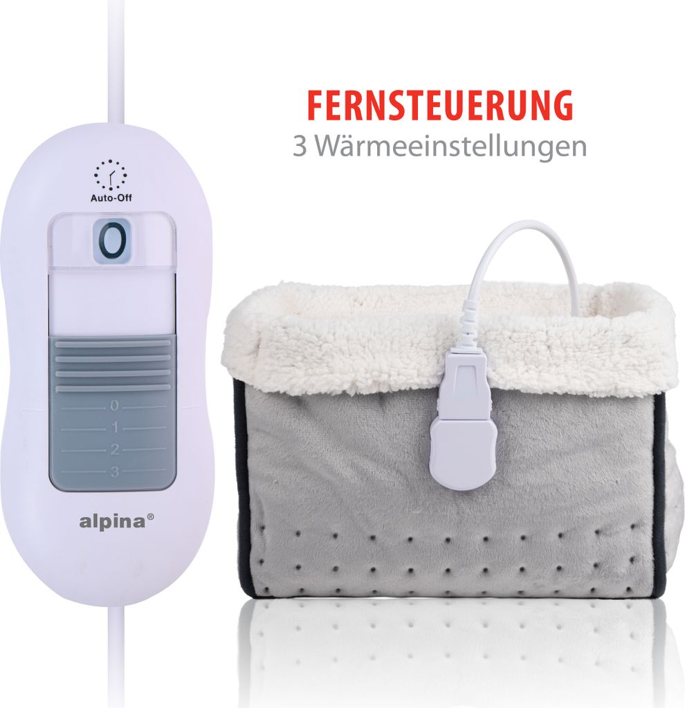 Alpina E26631 Elektrische Voetenwarmer 30X30X23