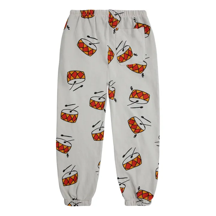 Bobo Choses Jogger Coton Bio Tambours | Gris galet