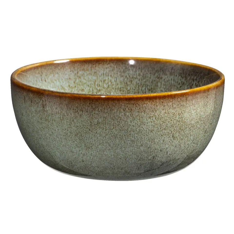 Schaaltje Emma - groen - stoneware - Ø15 cm