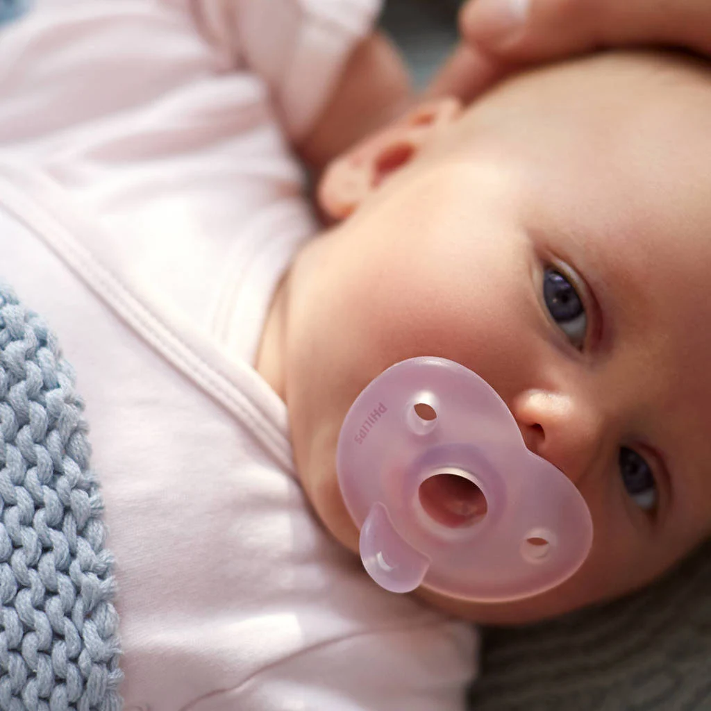 Top voor baby met borstvoedingSoothie 0-6M Roze SCF099/22 2 stuks