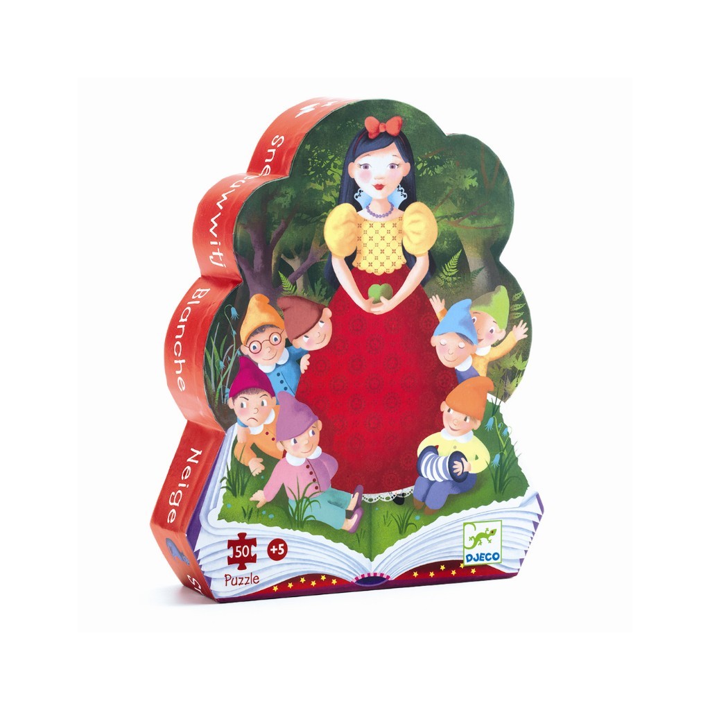 Puzzle Silhouette - Blanche Neige- 50 pièces
