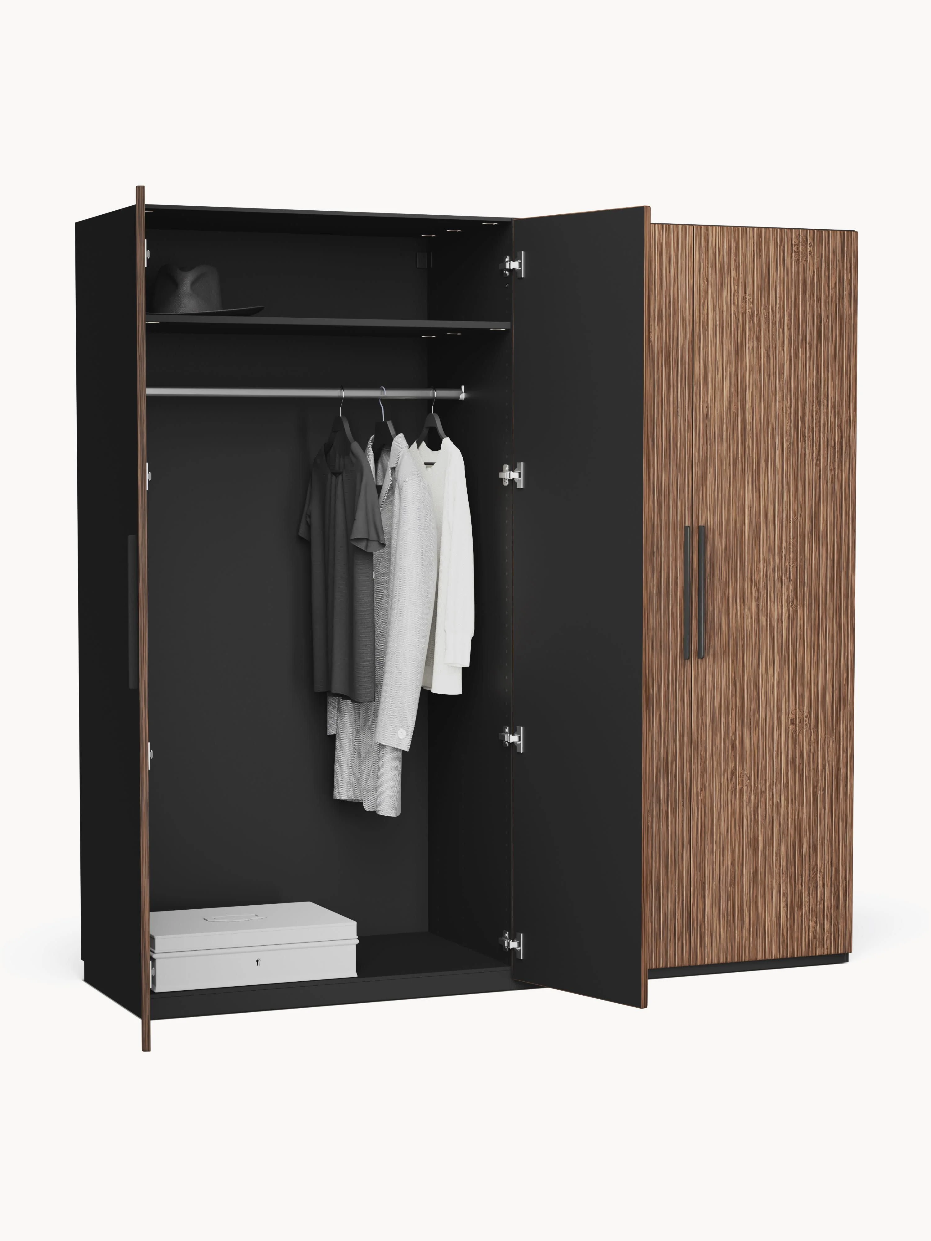 Modulaire draaideurkast Simone, 200 cm breed, diverse varianten
