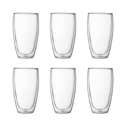 6 stk. glas Bodum PAVINA