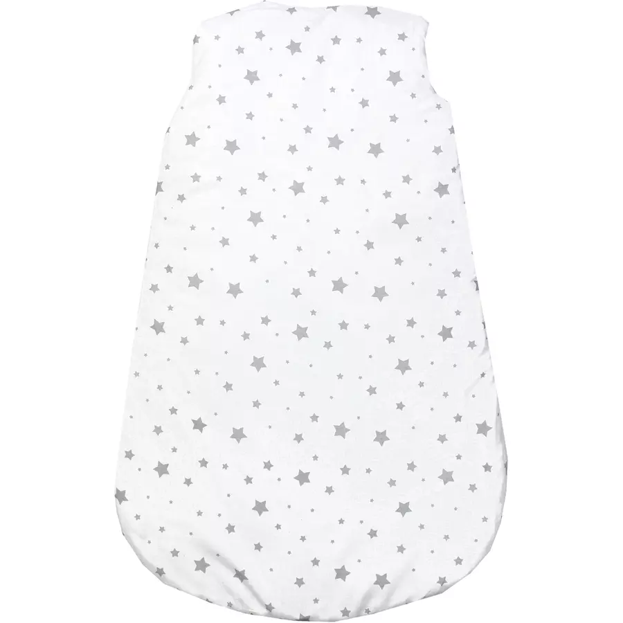 TupTam Baby Ganzjahres Schlafsack ohne Ärmel wattiert weiß Modell 1