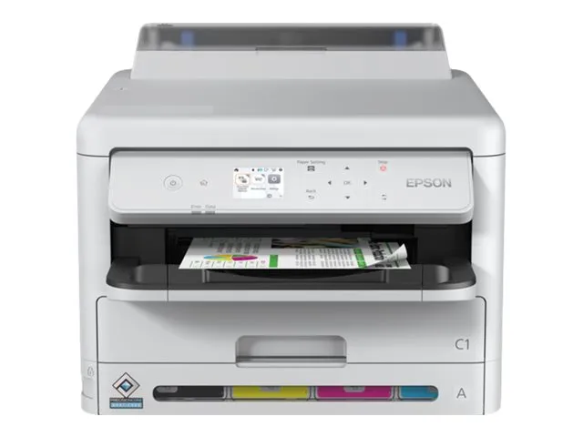 Epson WorkForce Pro WF-C5390DW - Printer - farve - Duplex - blækprinter - A4/Legal - 4800 x 1200 dpi - op til 25 spm (mono) / op til 25 spm (farve) - kapacitet: 330 ark - USB, Wi-Fi, Gigabit LAN