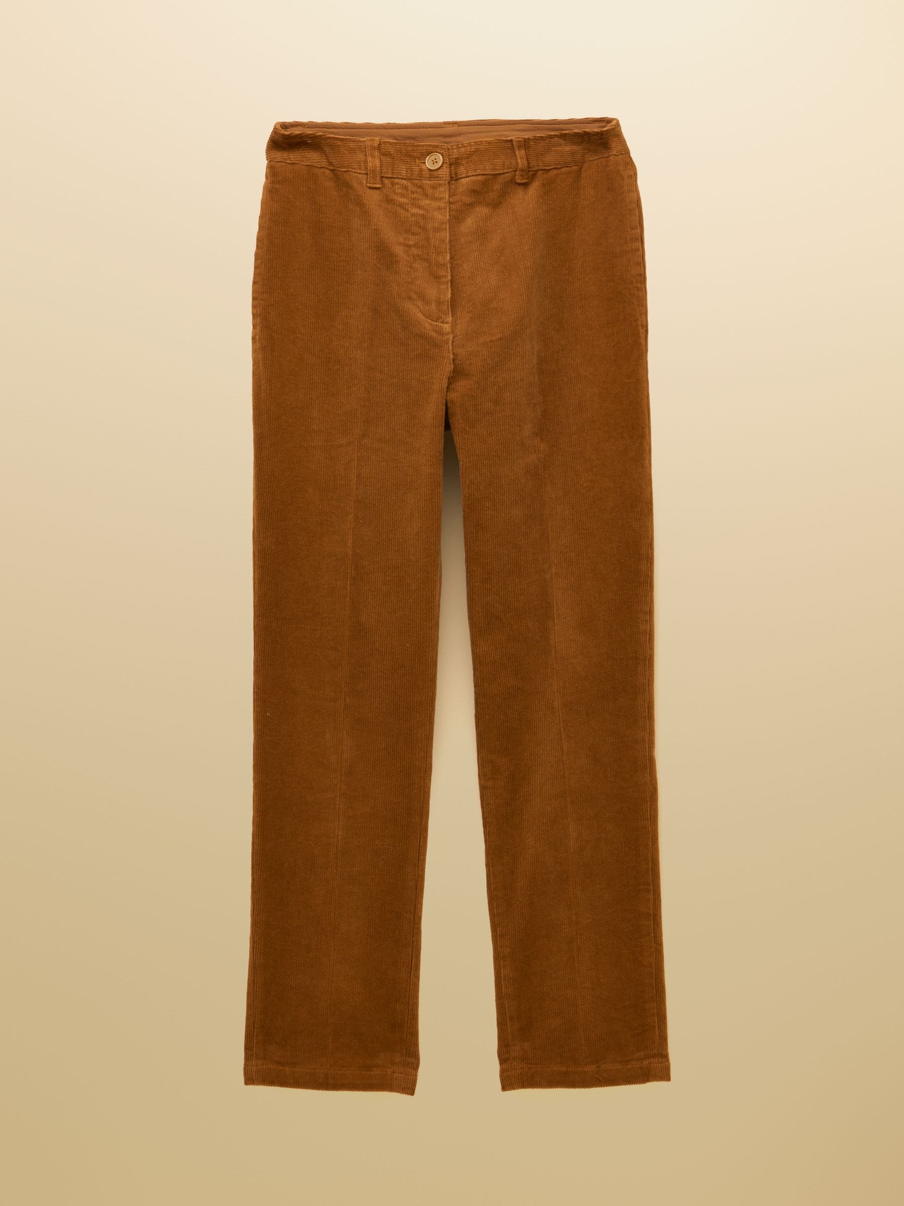 Lichtbruin - Joules Calla Cord Tapered Trousers