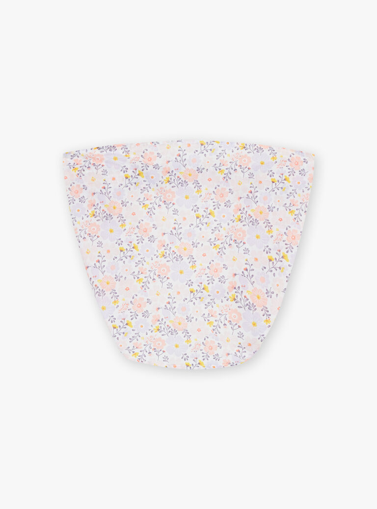 Body, bloomer et bandeau lilas à imprimé fleurs