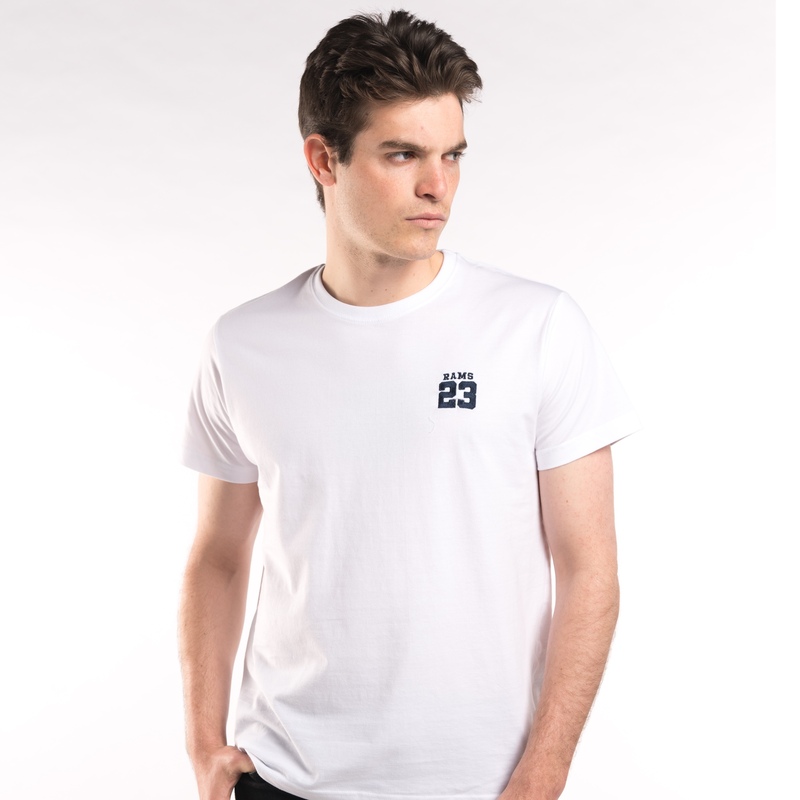 Camiseta Bordado Pequeno Rams 23