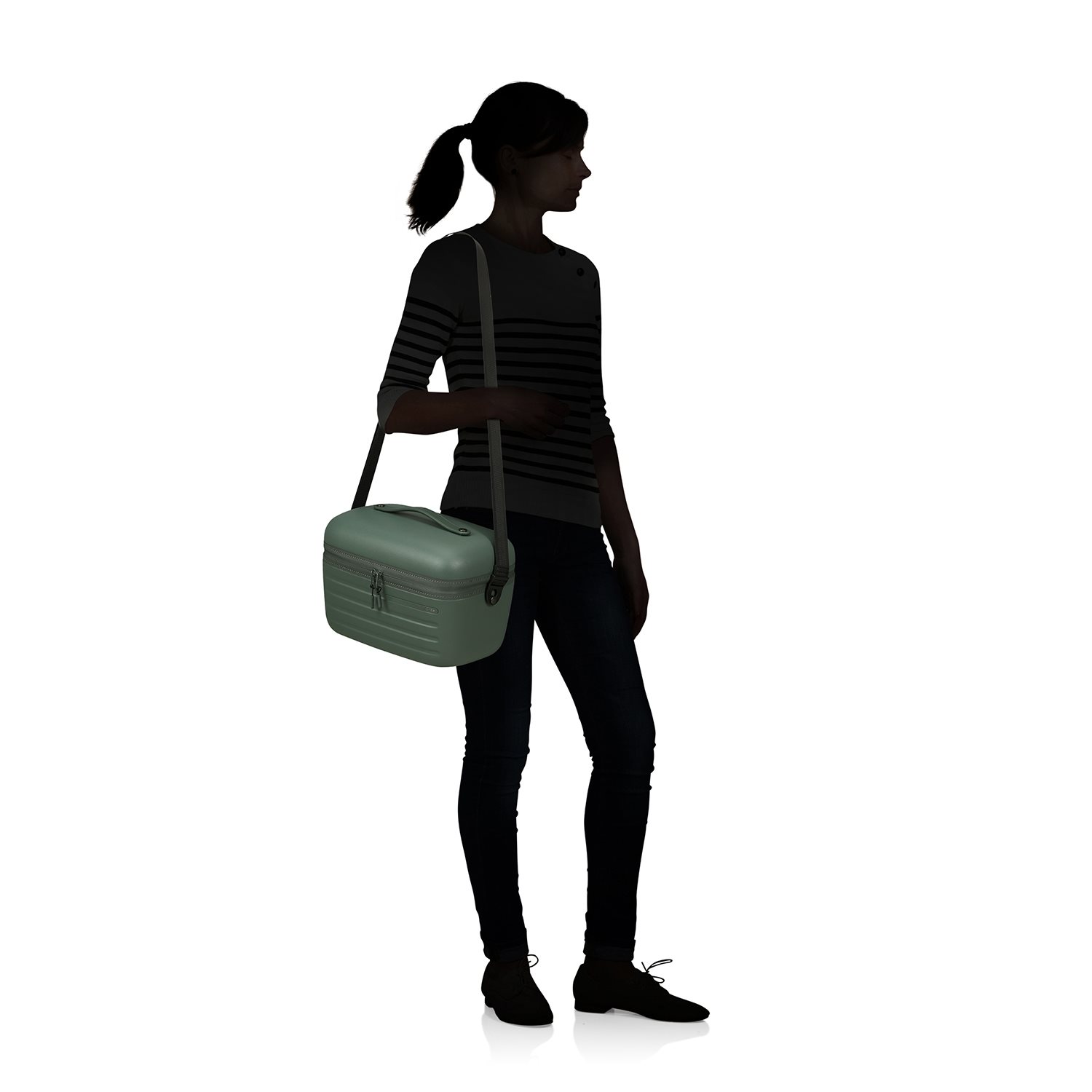 Samsonite Stackd Beauty Case sage