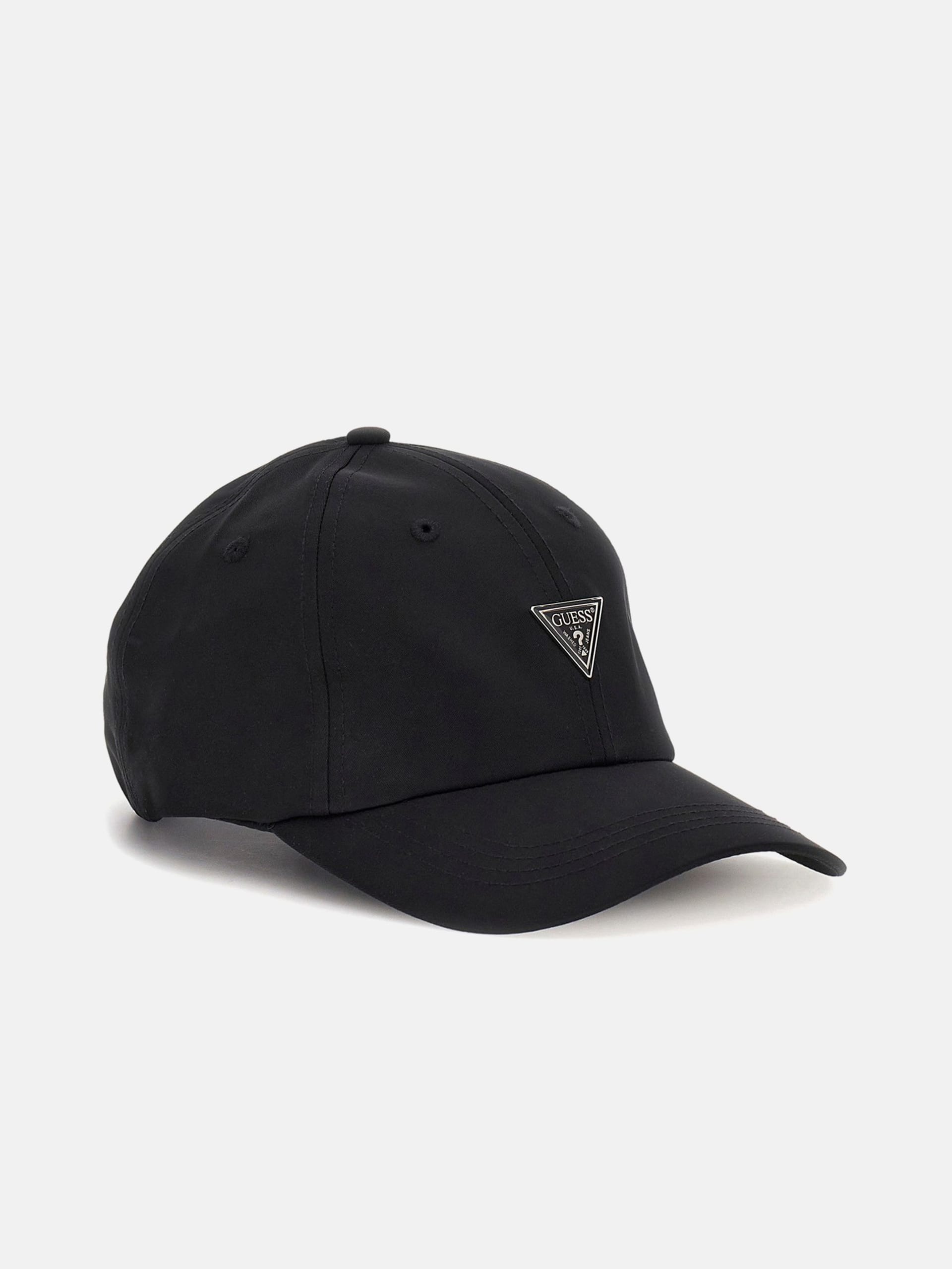 Boné de nylon com logotipo