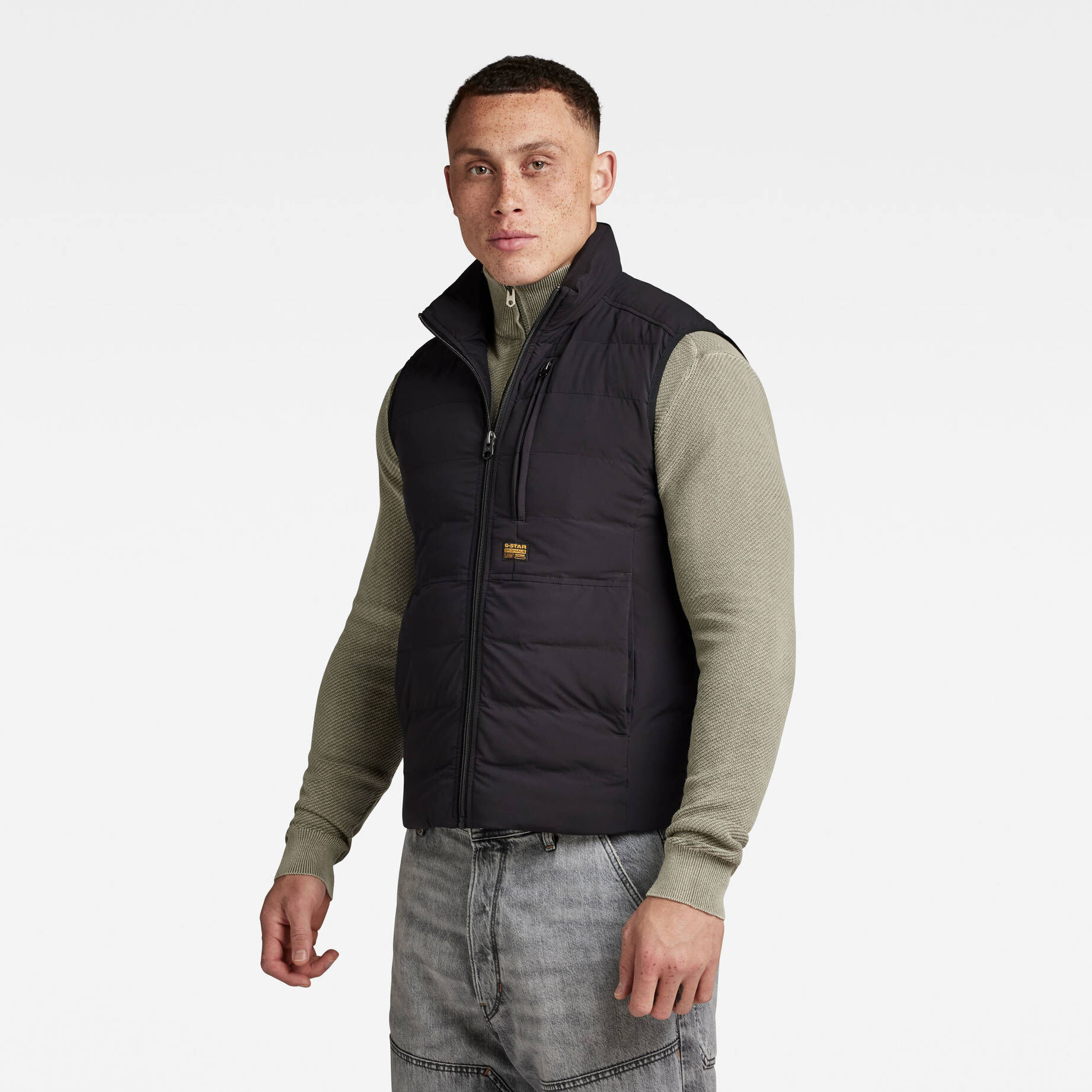 G-Star RAW| Herren Steppweste FOUNDATION LINER
