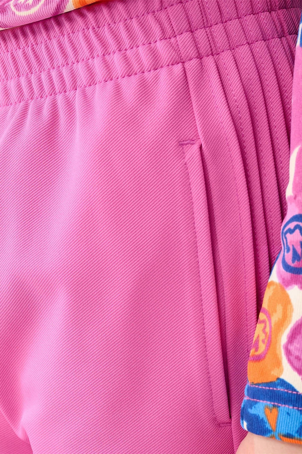 Shoeby wide leg joggingbroek roze