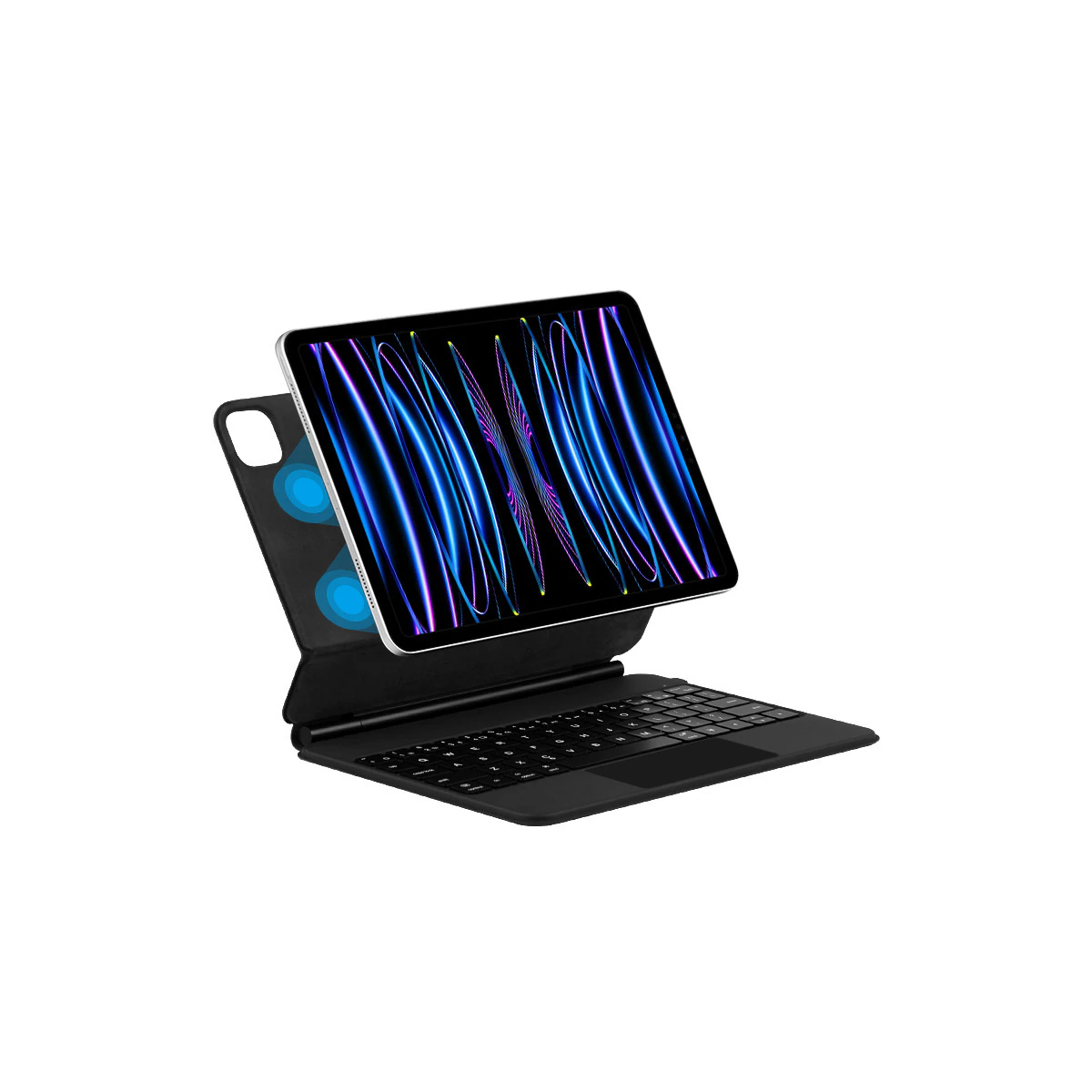 Beskyttelsesdeksel til iPad med Bluetooth-tastatur Sort iPad Pro 13 M4 2024