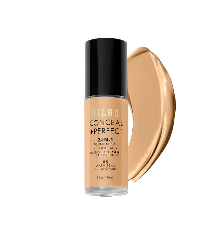 Milani - Base de maquilhagem Conceal+Perfect 2-em-1 - 05: Warm Beige
