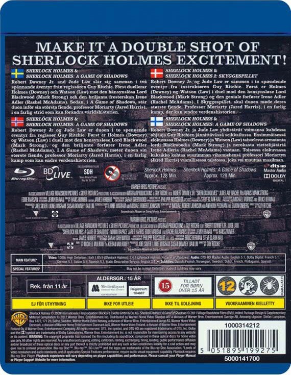 Sherlock Holmes <span class=