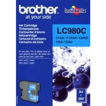 Brother Tintenpatrone LC-980C cyan