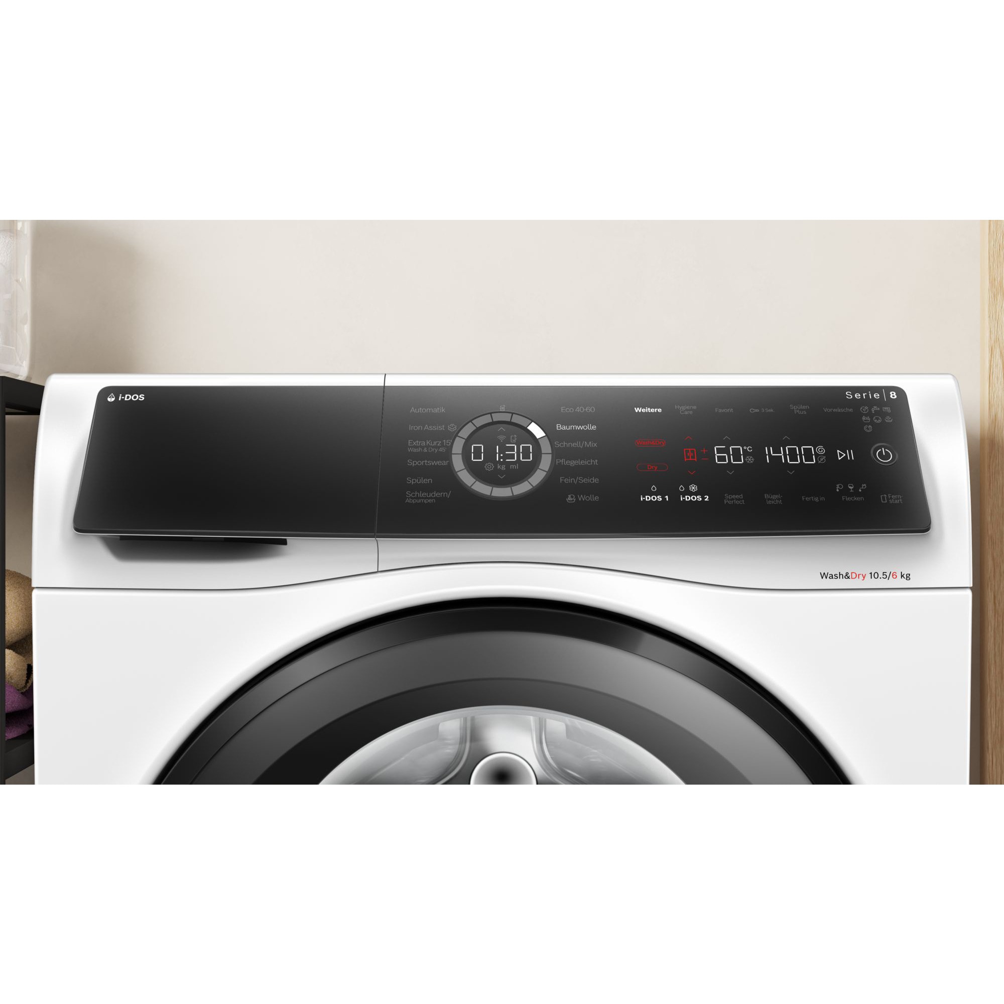 Bosch Waschtrockner WNC254A40 Serie 8
