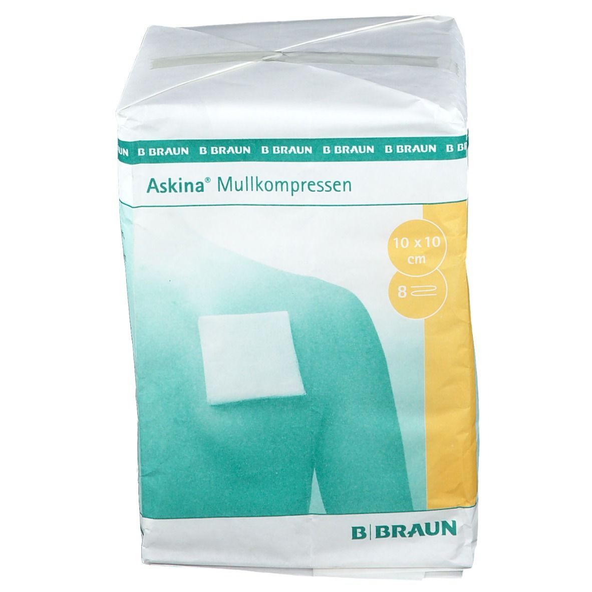Askina® Mullkompressen 10 x 10 cm unsteril